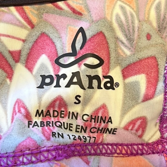 PRANA Tankini Swim Top Convertible Straps Adjustable Sides Size Small - Picture 2 of 6